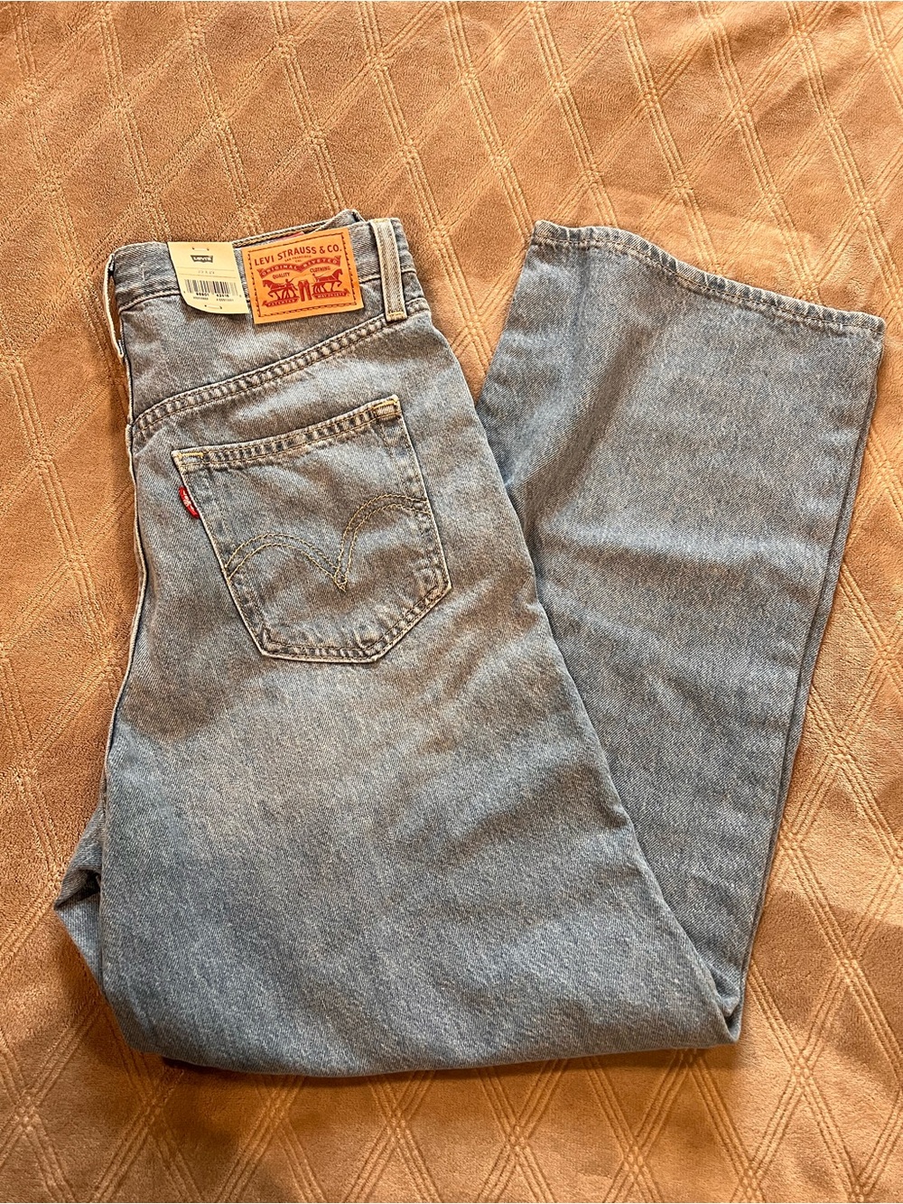 Levi's Women's Light Blue Straight Jeans